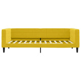 Vidaxl slaapbank 90x200 cm fluweel geel