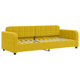 Vidaxl slaapbank 80x200 cm fluweel geel