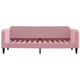 Vidaxl slaapbank 80x200 cm fluweel roze