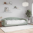Vidaxl slaapbank 80x200 cm fluweel lichtgrijs