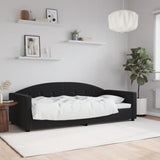 Vidaxl slaapbank 90x190 cm fluweel zwart