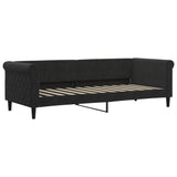 Vidaxl slaapbank 80x200 cm fluweel zwart
