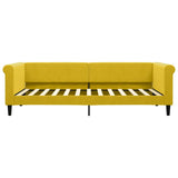 Vidaxl slaapbank 90x200 cm fluweel geel