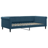 Vidaxl slaapbank 100x200 cm fluweel blauw