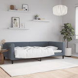 Vidaxl slaapbank 100x200 cm fluweel donkergrijs