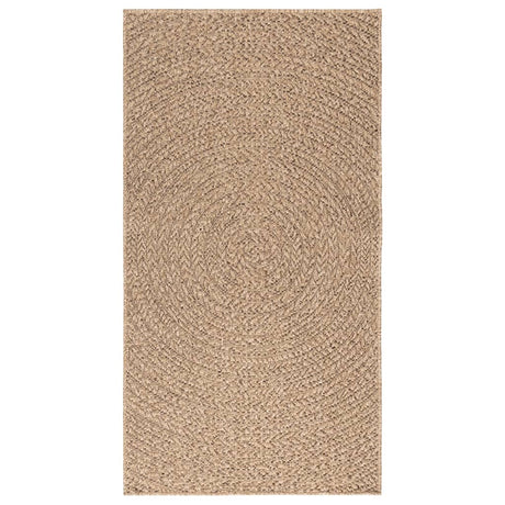 Dywan VidaXL zizur do użytku wewnątrz i na zewnątrz, 80x150 cm imitujący jutę