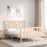 Vidaxl bedframe zonder matras massief grenenhout 140x200 cm