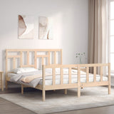 Vidaxl bedframe zonder matras massief grenenhout 160x200 cm