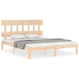 Vidaxl bedframe zonder matras massief grenenhout 160x200 cm