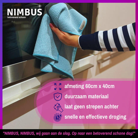 Nimbus magiczna ściereczka do suszenia, średnia 60x40cm