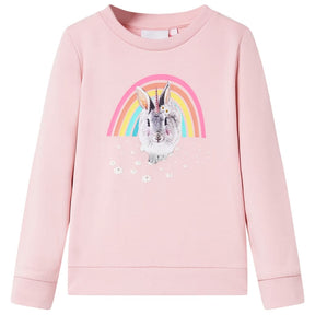 Sweter dziecięcy VidaXL 104 jasnoróżowy