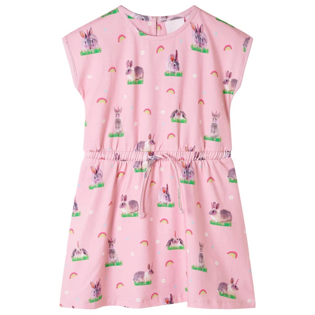 Sukienka dziecięca VidaXL 140 jasnoróżowa