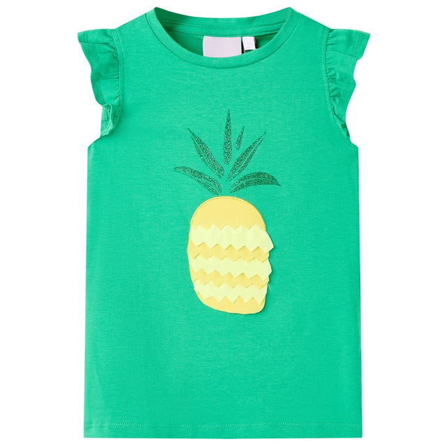 VidaXL Koszula dziecięca 92 zielona