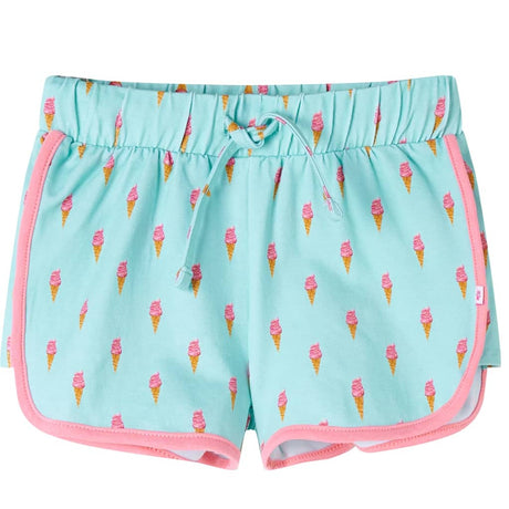 VidaXL children's shorts with drawstring 128 light mint