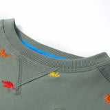 VidaXL Sweter dziecięcy w kolorze 116 khaki