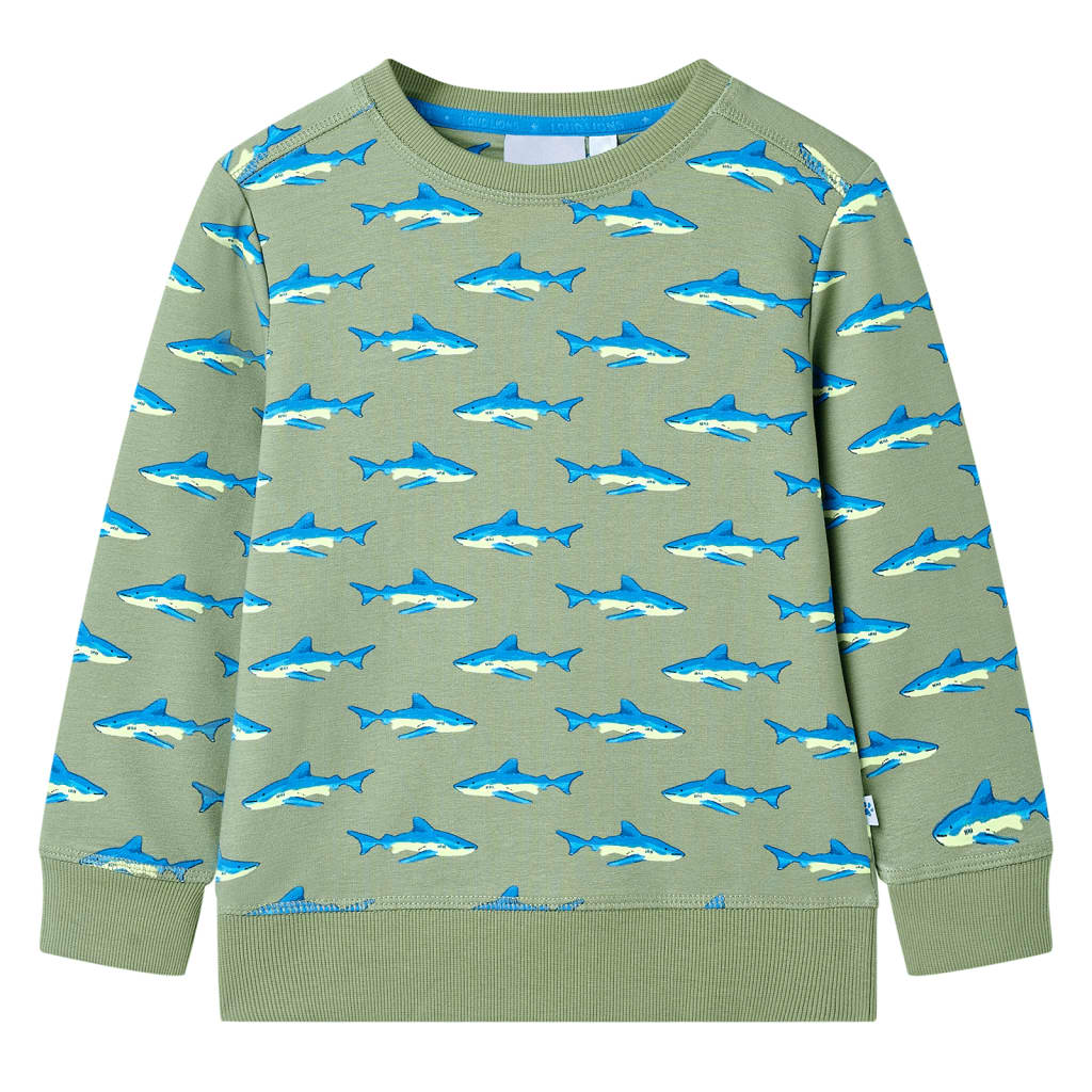 VidaXL Sweter dziecięcy 92 jasny khaki