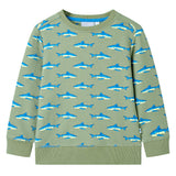 VidaXL Sweter dziecięcy 92 jasny khaki