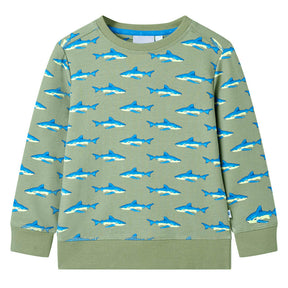 VidaXL Sweter dziecięcy 92 jasny khaki