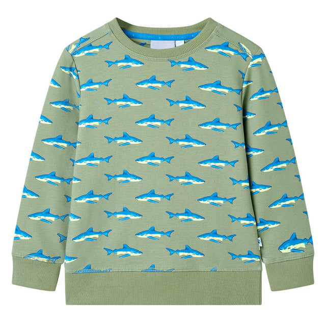 VidaXL Sweter dziecięcy 92 jasny khaki