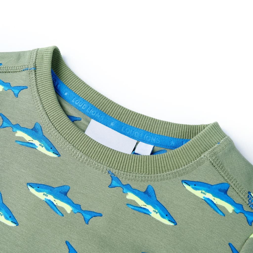 VidaXL Sweter dziecięcy 92 jasny khaki