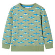 Sweter dziecięcy VidaXL 128 jasny khaki