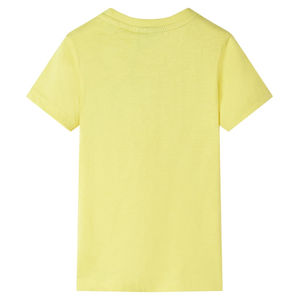 VidaXL Koszula dziecięca 92 żółta