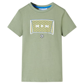 VidaXL Koszula dziecięca 104 jasny khaki