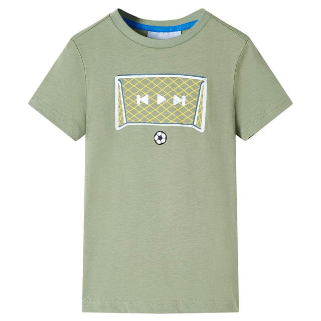 VidaXL Koszula dziecięca 104 jasny khaki