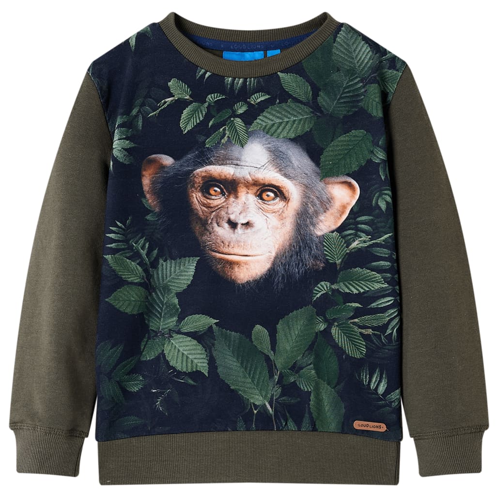 VidaXL Sweter dziecięcy w kolorze 92 khaki