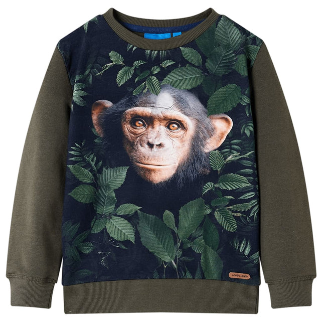VidaXL Sweter dziecięcy w kolorze 92 khaki
