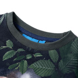 VidaXL Sweter dziecięcy 128, ciemny khaki