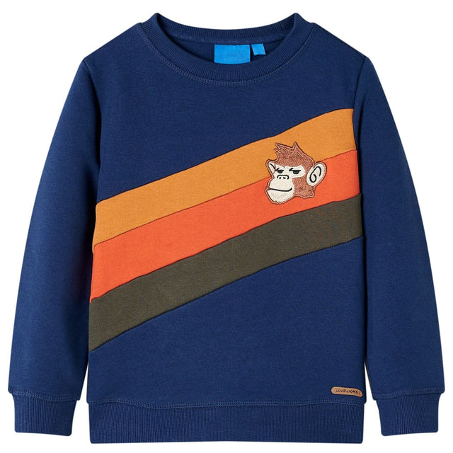 Sweter dziecięcy VidaXL 104 granatowy