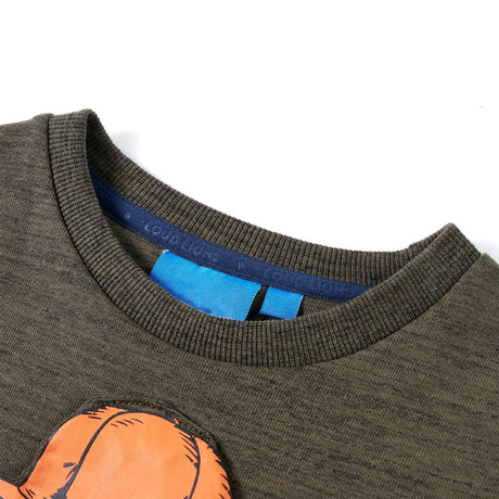 Sweter dziecięcy Vidaxl 116, mieszany ciemny khaki