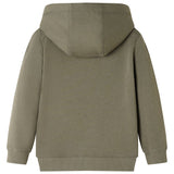 Sweter dziecięcy z kapturem Vidaxl, kolor 104 khaki