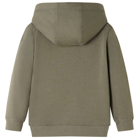Sweter dziecięcy z kapturem Vidaxl, kolor 104 khaki