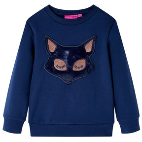 VidaXL Sweter dziecięcy 104 granatowy