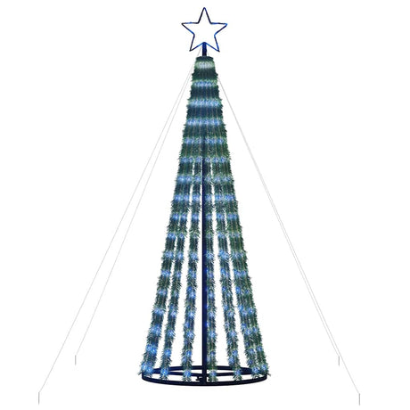 Choinka LED Vidaxxl 275 diod LED 180 cm niebieska