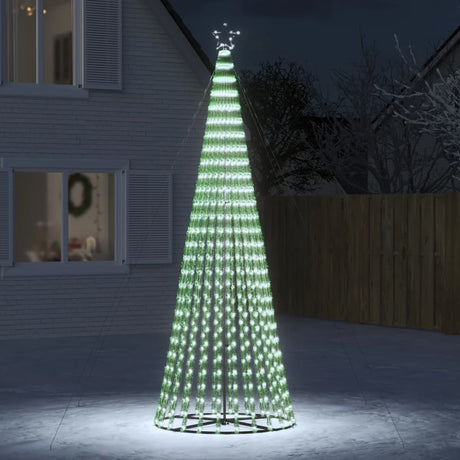 Choinka LED Vidaxxl 688 diod LED zimny biały 300 cm