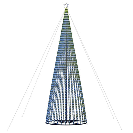 VidaXL Stożek świetlny 1544 niebieskie diody LED, 500 cm