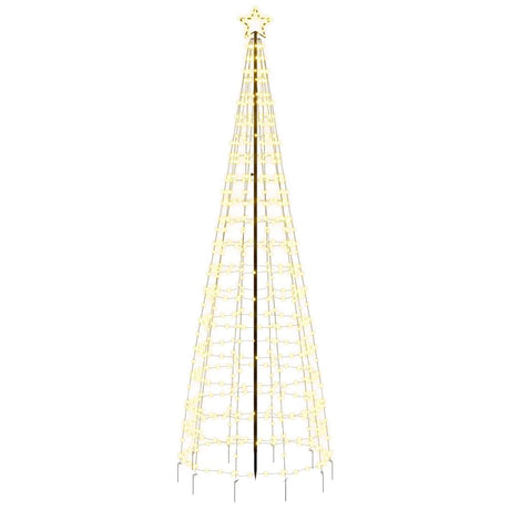 Choinka LED Vidaxxl z kolcami 570 diod LED o barwie ciepłej bieli 300 cm