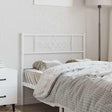 Vidaxl vervangend hoofdbord 75 cm metaal wit