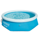 Bestway szybko ustawiany basen dmuchany okrągły 244x66 cm
