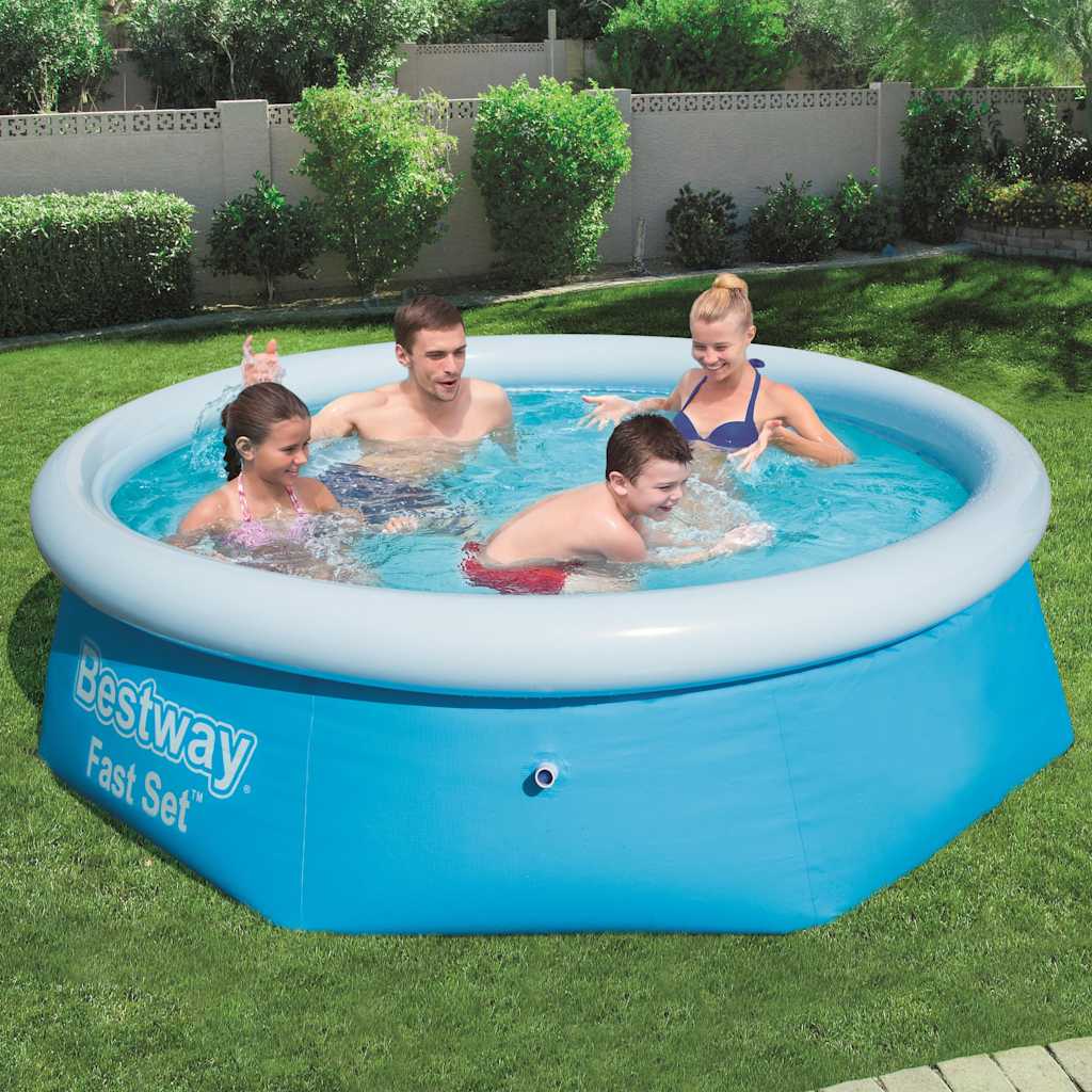 Bestway szybko ustawiany basen dmuchany okrągły 244x66 cm