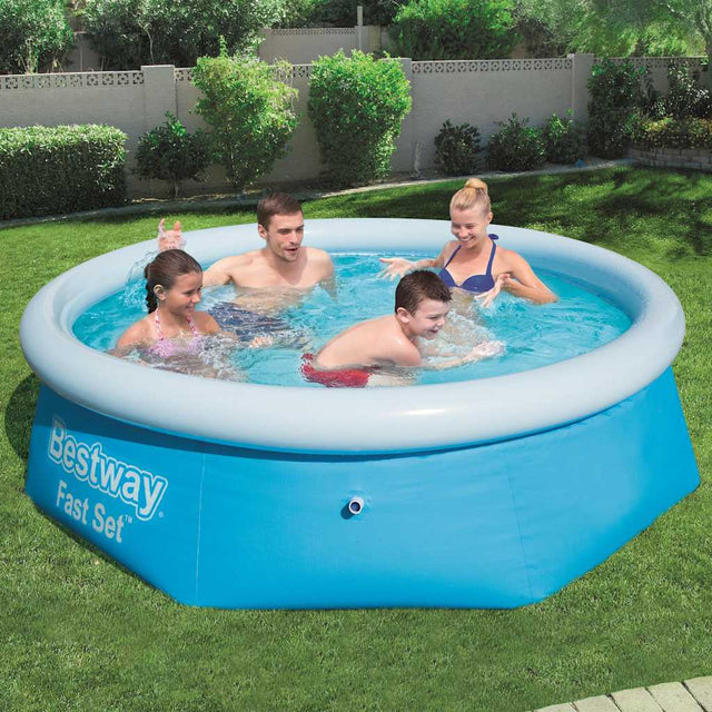 Bestway szybko ustawiany basen dmuchany okrągły 244x66 cm
