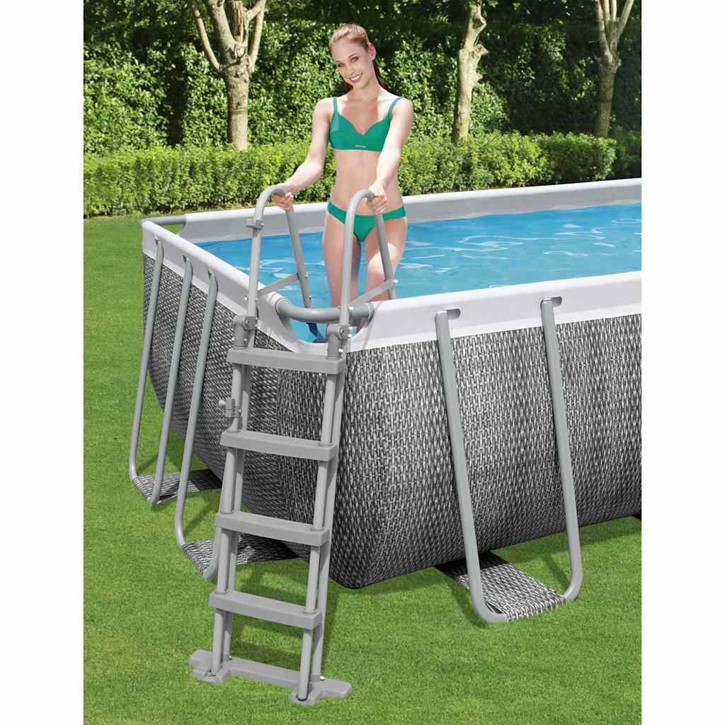 Drabinka basenowa Bestway Flowclear z 4 stopniami 122 cm