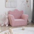 Vidaxl kinderbank zacht pluche roze