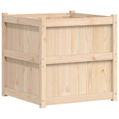 Donica Vidaxx 70x70x70 cm z litego drewna sosnowego