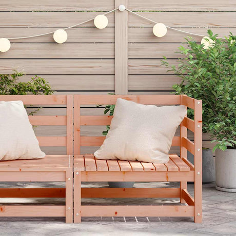 Vidaxl tuinhoekbank 70x70x67 cm massief douglashout
