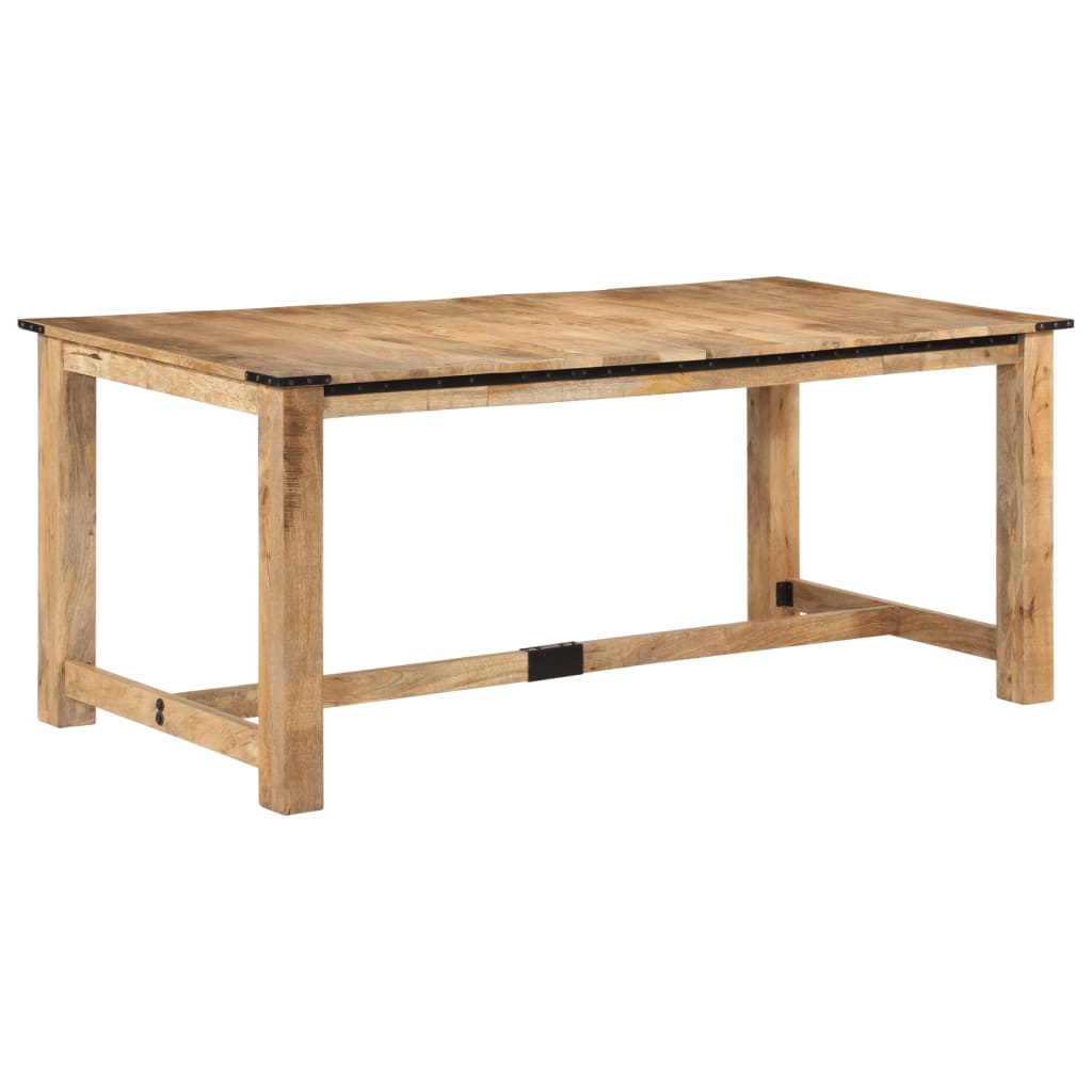 VidaXL Stół do jadalni 180x90x75 cm z litego drewna mango