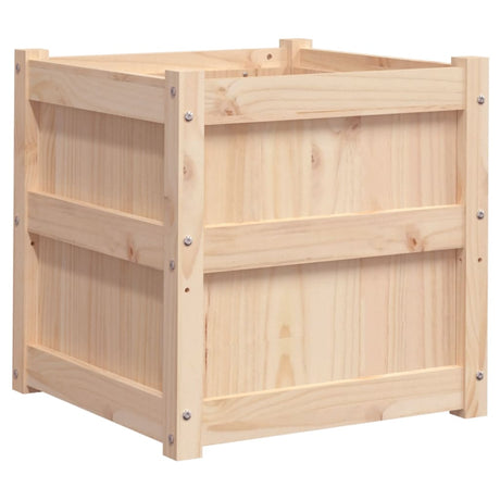 Donica VidaXL 50x50x50 cm z litego drewna sosnowego
